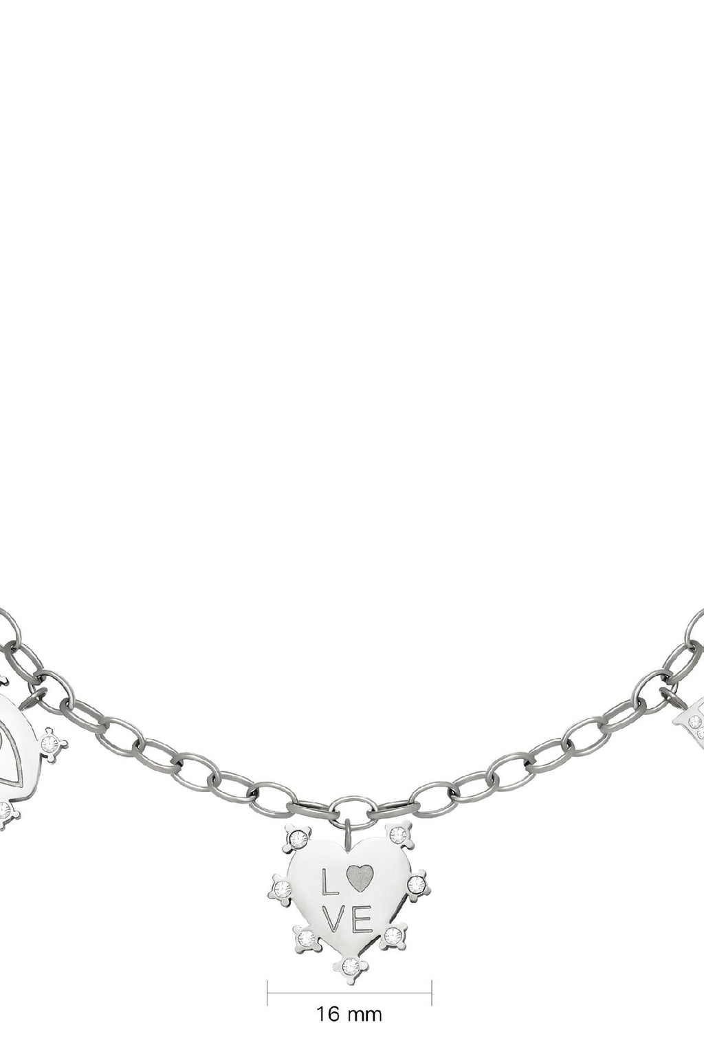 Ketting Eye-Love-You Chunky