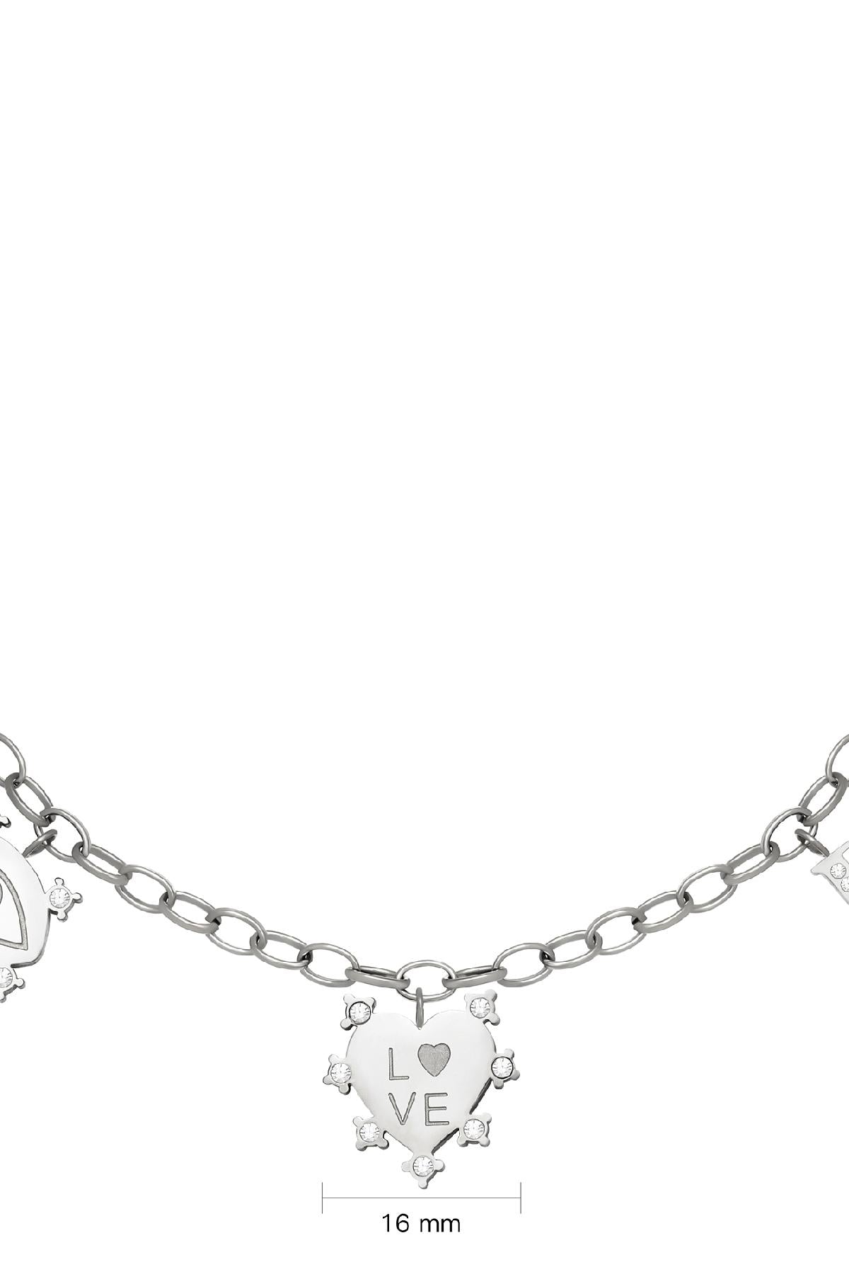 Ketting Eye-Love-You Chunky