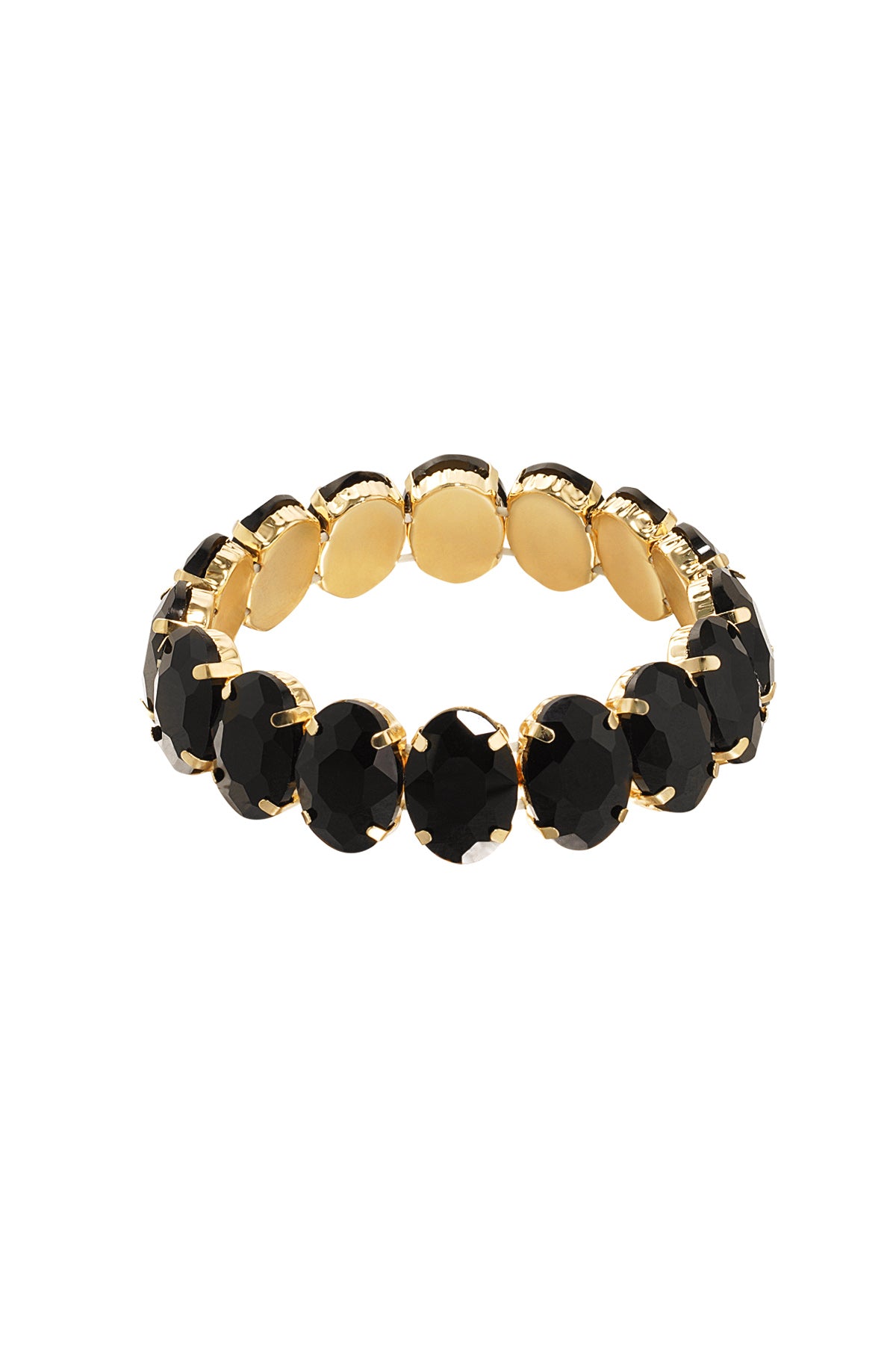 Armband met Grote Glaskralen