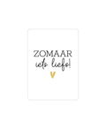Cadeaukaart - Zomaar iets liefs + hart