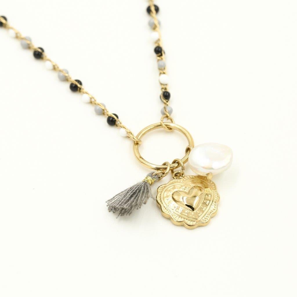 Ketting met hart Multicolor