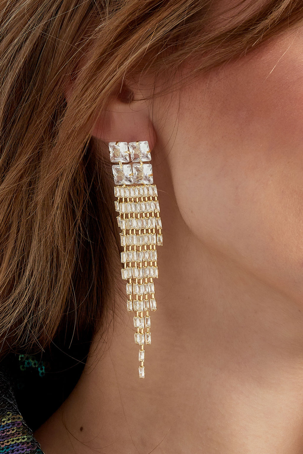 Oorbellen Sparkly Glam