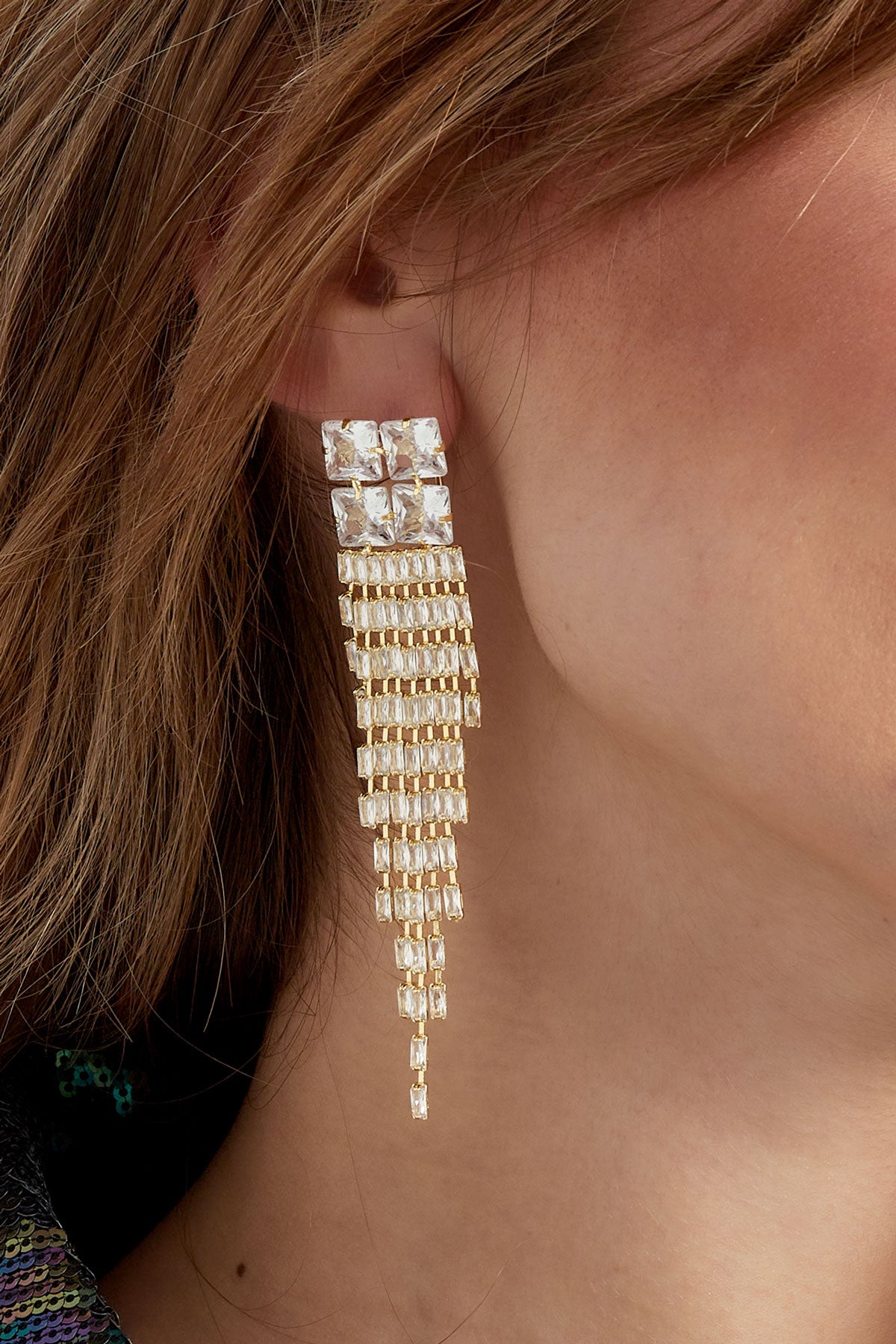 Oorbellen Sparkly Glam