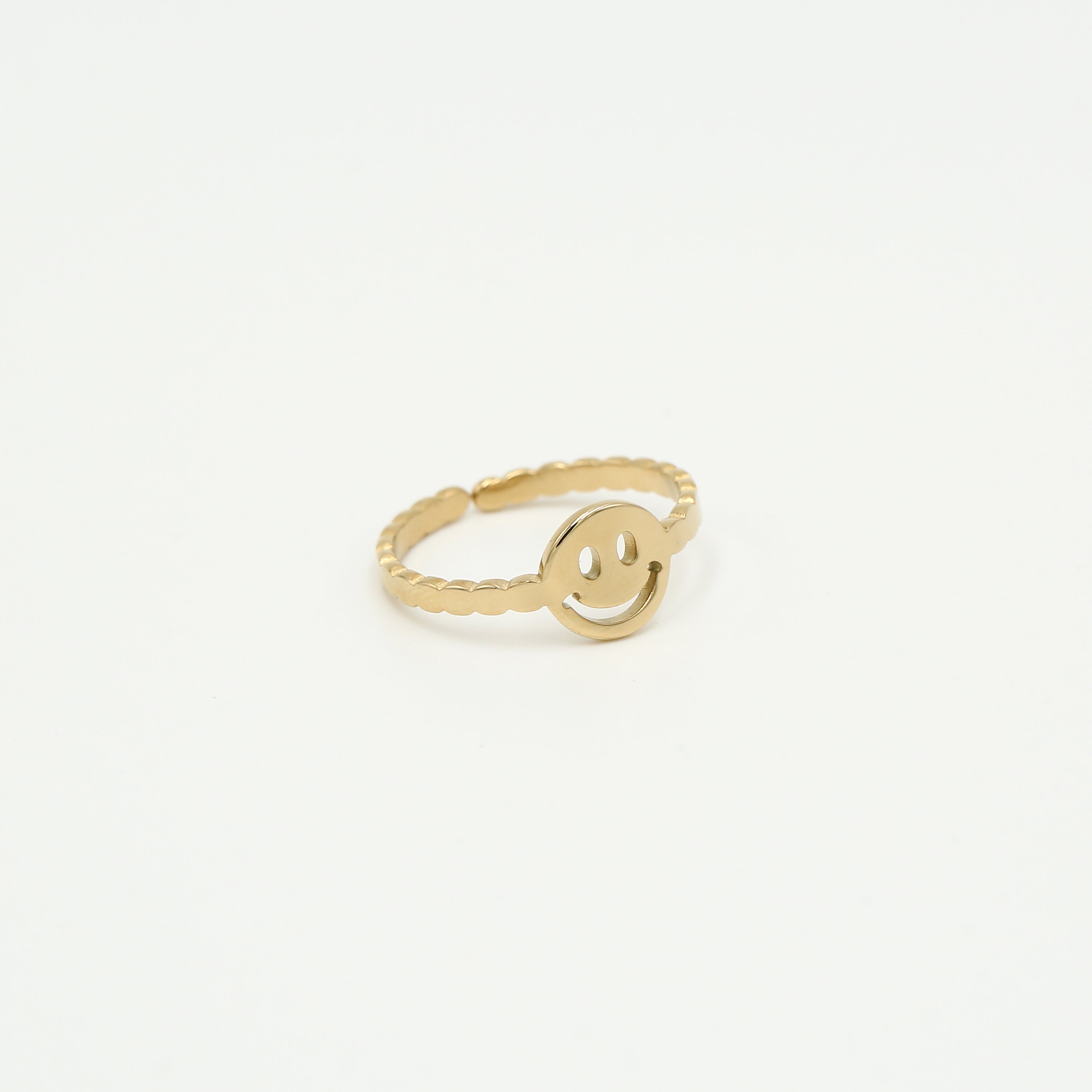 Ring smiley Gold