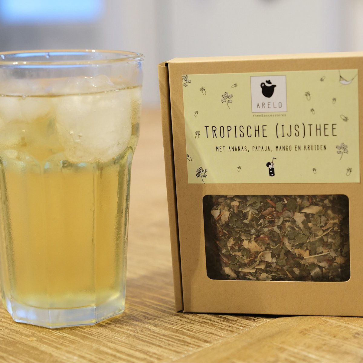 Tropische (ijs)thee